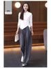 Women's Oversized Wide-Leg Drape Culottes – Spring/Summer Casual Lazy Pants
