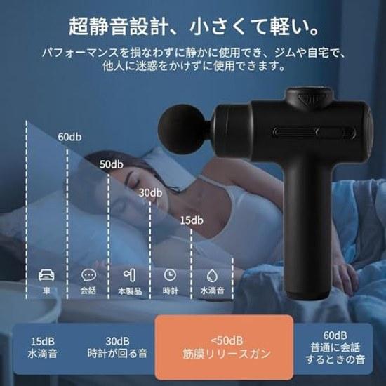 Fascia Release Gun Electric 6 Levels Vibration 8 Types Interchangeable Heads Included Muscle Training Shoulder Stiffness Quiet Brushless Motor Ultra