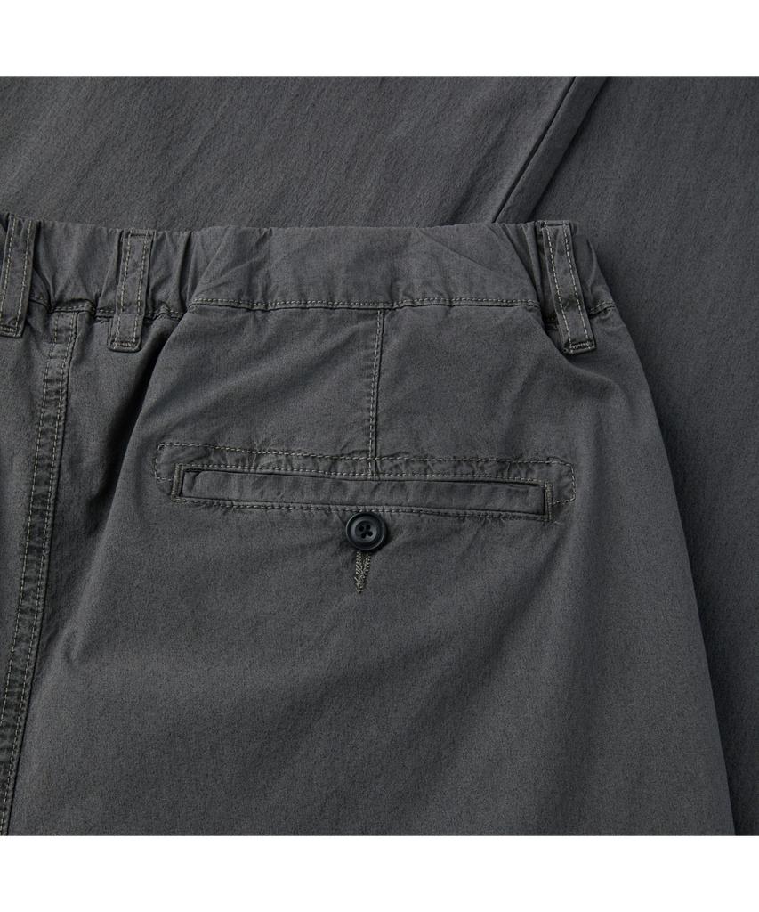 Silijeu Garment-Dyed Loose Straight Pants Sapnm26411Chx