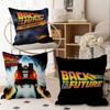 B-Back To The Future Personalized Pillow Cover Kids Bedroom Wild Party Decor Pillowcase Kid Birthday Shower Gift