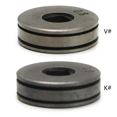 Upgraded Welding Machine Wire Feeding Roll V/K Knurl Groove Stainless Steel Welding Wire Feeder Roll Compact Size
