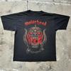 Motörhead 50 Warpig Logo Heavy Metal Black T-shirt Size S-5XL