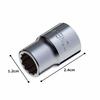 TONE socket (12 squares) HP3D-10 Drive angle 9.5mm (3/8") Width across flats 10mm