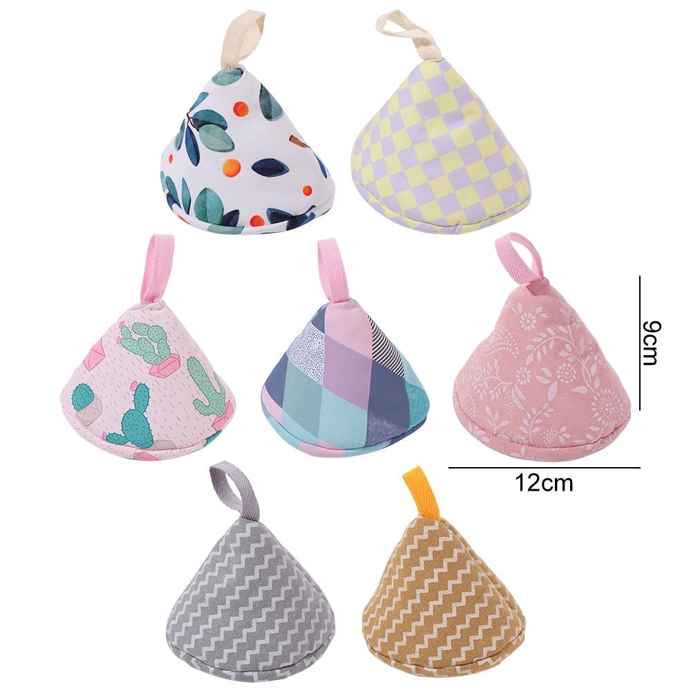 Insulation Anti-Scalding Pot Triangle Hat Cloth Cover Pot Holder Hand Protector Pot Handle  Kitchen