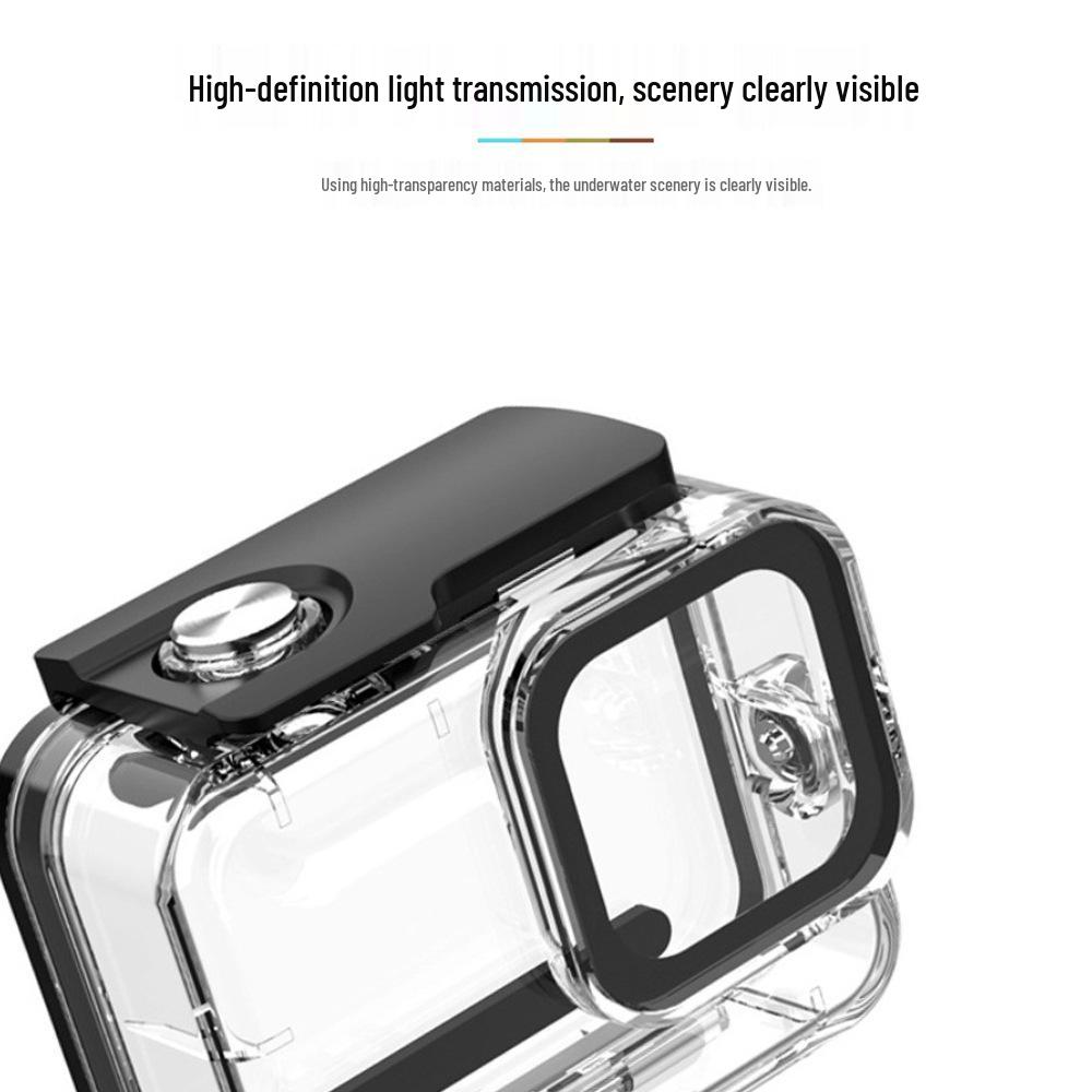 Waterproof Protective Case for GoPro 13/12/11/10/9 Action Cameras