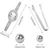 Stainless Steel Espresso Chilling Ball Set Reusable Espresso Cooling Balls  Retain Original Flavor