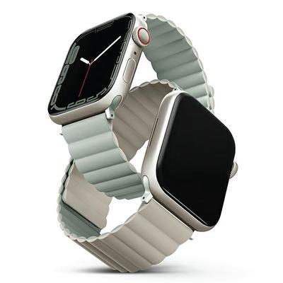 Armband für Apple Watch 38/40/41mm UNIQ Wende-Magnetisch Grün