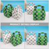 50Pcs Football Shaped Treat Boxes Soccer Party Favor Containers Birthday Candy Packaging Gift Box Event Decoration Supply