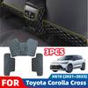 For Toyota Corolla Cross XG10 2026 2026 2026 Hybrid Car Seat Back Mat Kids Kick-Proof Mat Waterproof From Dirt Mud Scratches Pad