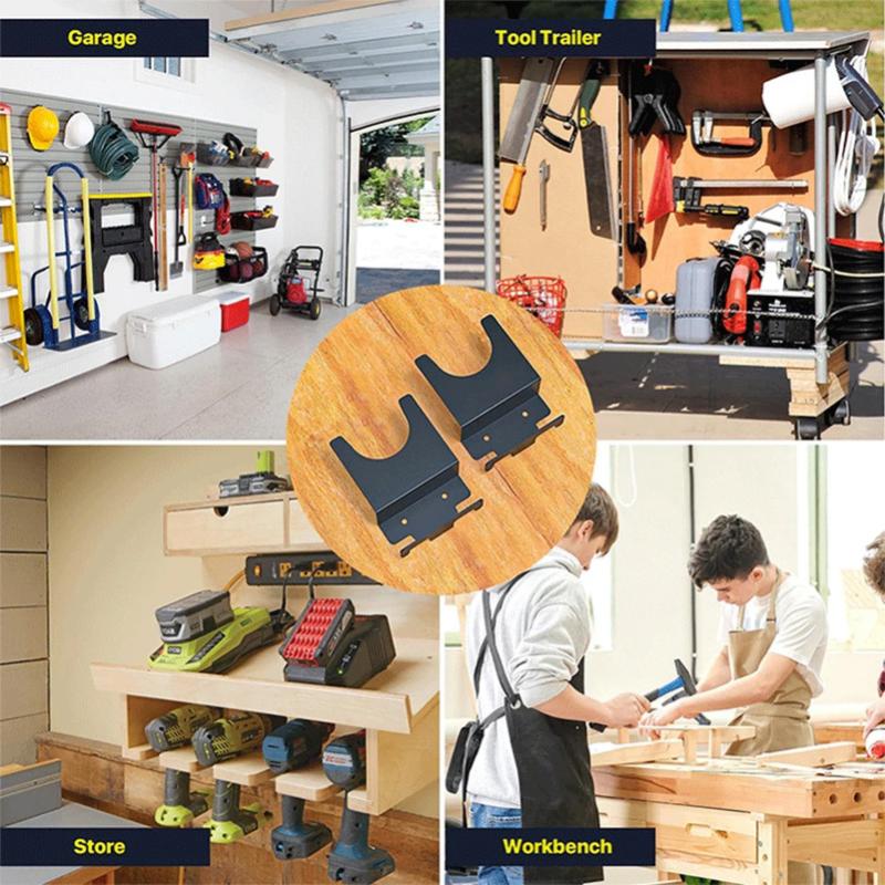 Angle Grinder Holder Multipurpose Bracket Wall-mounted Hanger Angle Grinder Frame Tool Angle Grinder Stand for Shops Workbench