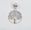 Handmade 925 Sterling Silver Tree of Life Pendant, Healing Jewelry