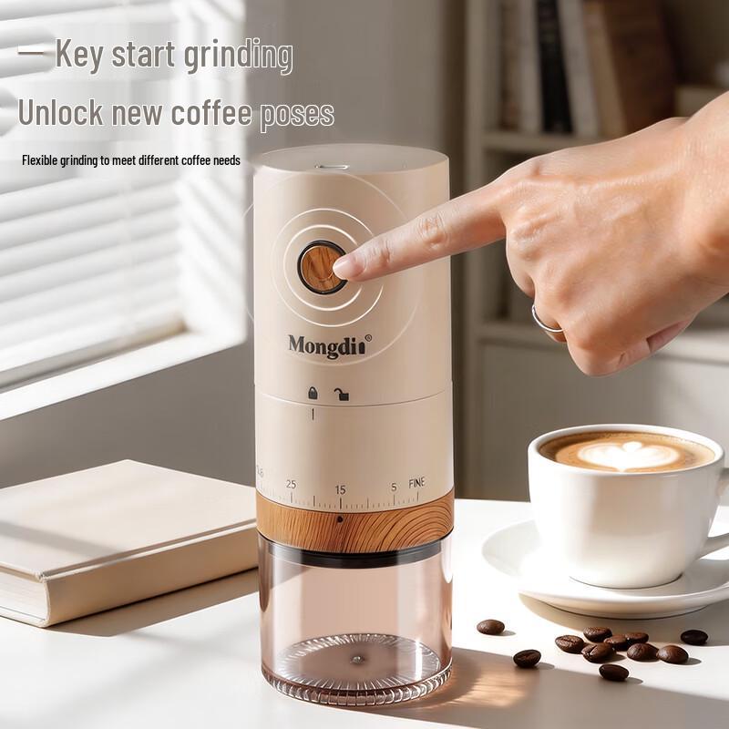 Mongdio Portable Electric Coffee Grinder