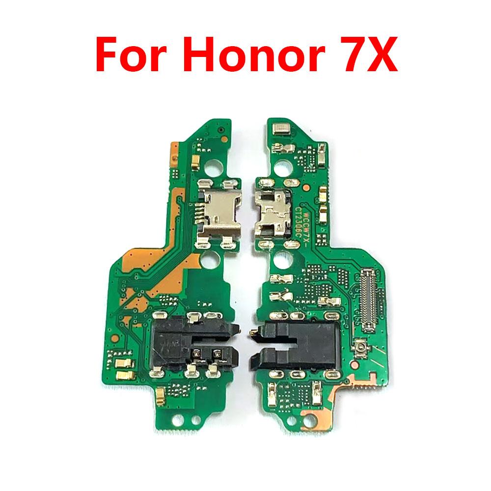 For Huawei Honor 7X USB Charging Board Dock Port Microphone Module Flex Cable