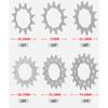 Edelstahl Freilauf Ritzel 12/13/14/15/16/17/18t Mountainbike Singlespeed Ritzelkranz Reparaturteil