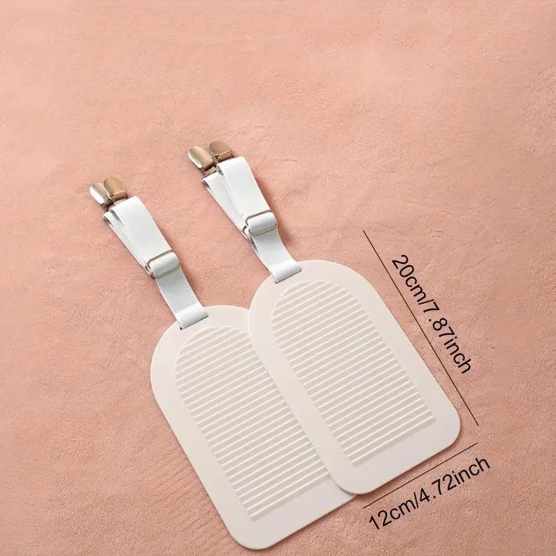 4pcs Adjustable Non-Slip Bed Sheet Clip - Invisible Fastener with Secure Grip, No-Trace Design for Mattress, Sheet, and Mahjong