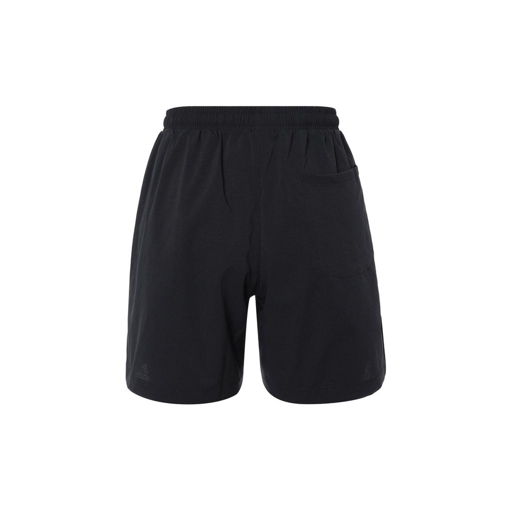 Under Armour Solid Color Drawstring Elastic Breathable Casual Shorts Men Shorts Black 1383352-001