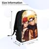 Uzumaki Gaara Kurama Shukaku Backpack  Sport Backpacks Boy Design Print School Bags Leisure Rucksack