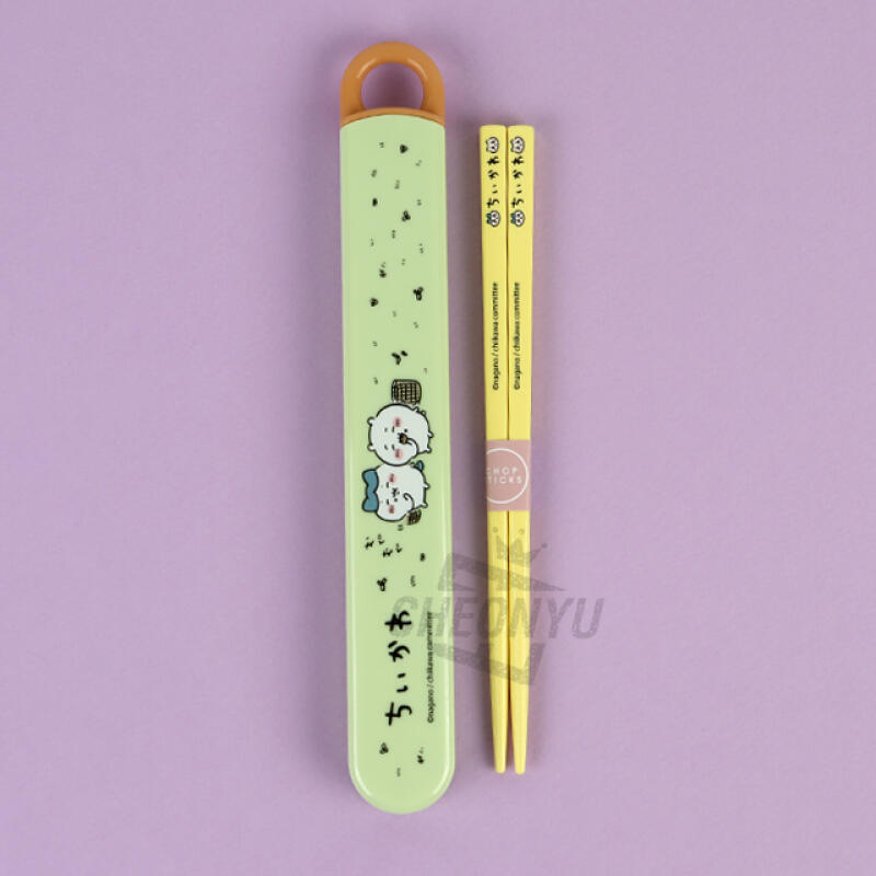 Chiikawa Slide Chopsticks Case Set 16.5cm Single product