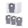 4 Pack Disposable Vacuum Dust Bag Replacement for Roborock S8 Pro Ultra, S8+, S7 Max/MaxV Ultra, Q8/Q7/Q5 Max+, Q5 Pro+, Q7+, Q5+