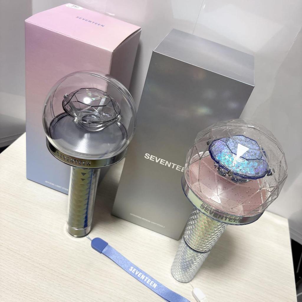 [USED] SEVENTEEN Light Stick VER.2 & VER.3 (Set of 2)