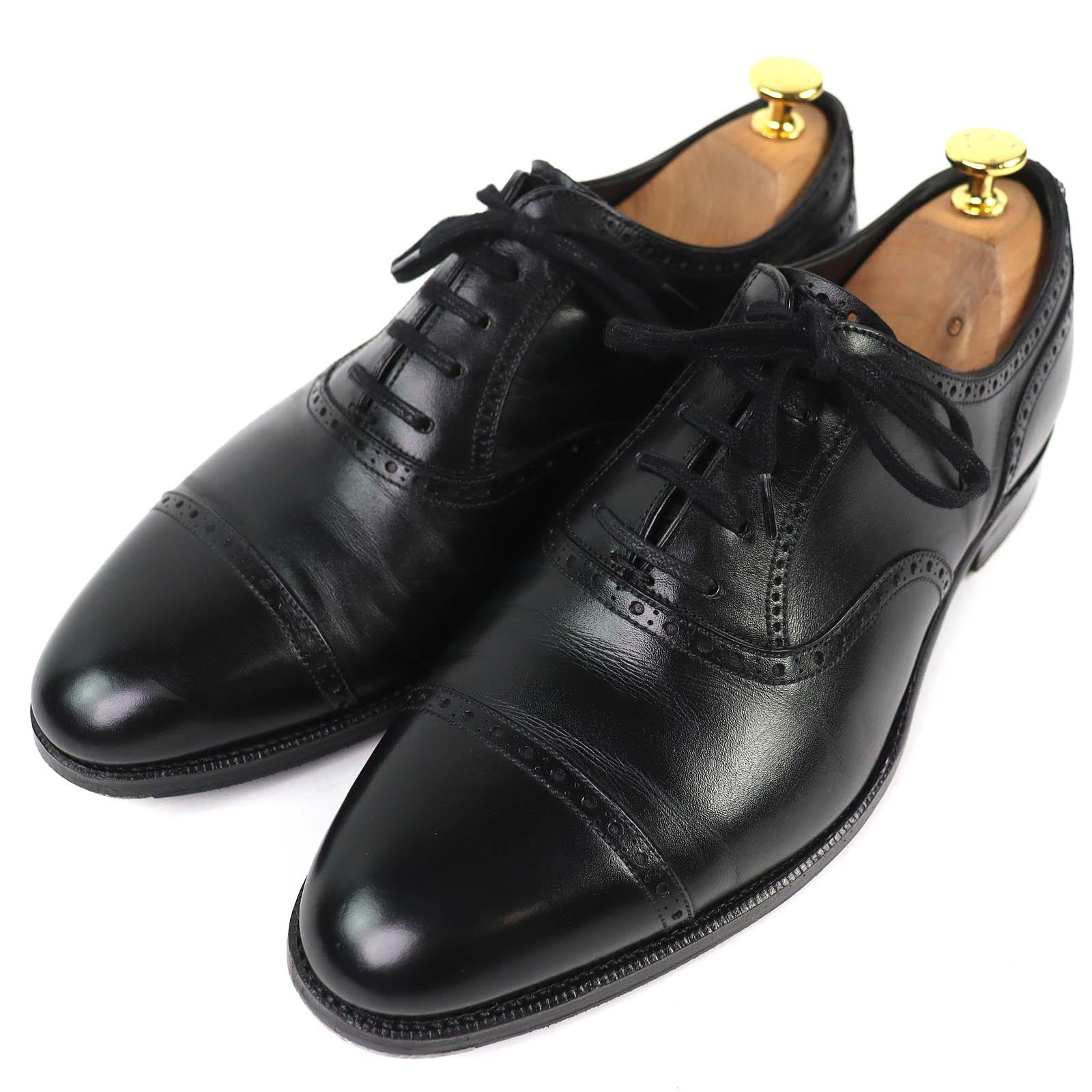 

Great Ray Mar Dress shoes LUCAS Punched cap toe leather shoes black mens 8 Used
