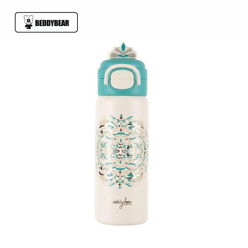 BEDDYBEAR Blooming Double-Drink Insulated Cup