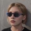 Neue Vintage quadratische Sonnenbrille Damen Herren PC-Rahmen Retro-Tönung Mode Designer Marke Sonnenbrillen für männlich weiblich