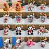 Weihnachts Snoopy Lotso Plüschtier mit Hut und Schal Design für Feiertagsdekoration