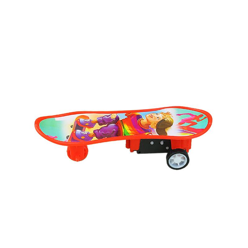 Mini Pull-back Finger Skateboard Car - Educational Toy & Prize for Kindergarten Kids
