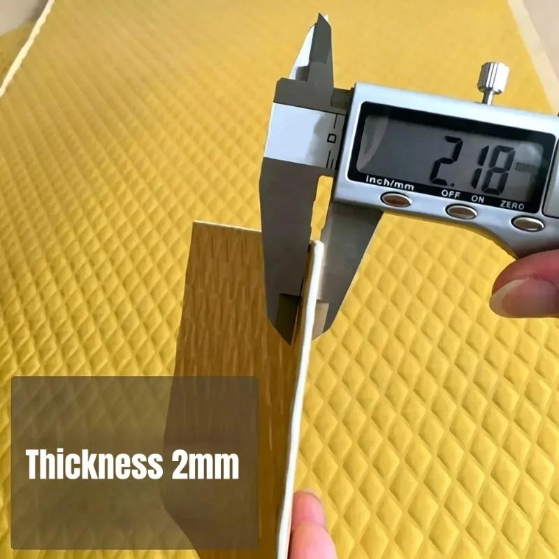 Self Adhesive Butyl Rubber Car Door Sound Insulation Damping Mat Auto Vibration Dampening Pad Noise Reduction Deadener Foil