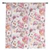 Spring Texture Watercolor Flower Hydrangea Tulle Curtains For Living Room Kitchen Sheer Voile Curtain Bedroom Window Panels