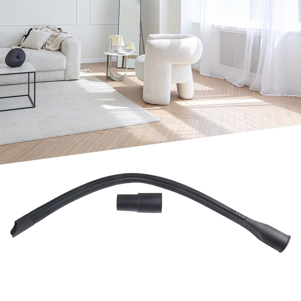 Clean Crevice Tool Fittings PP Plastic + Soft Rubber Black Accessories