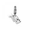 PAndora 792100cz Baby Treasure Pendant And Dangle Silver Charm