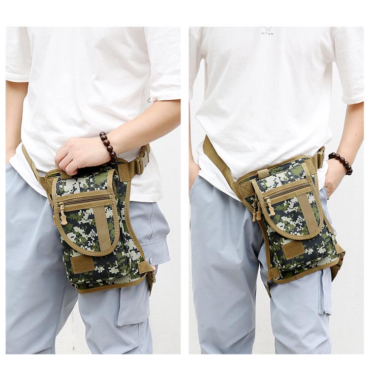 Unisex Multi-Function Tactical Waist and Leg Bag for Travel, Cycling, and Fishing