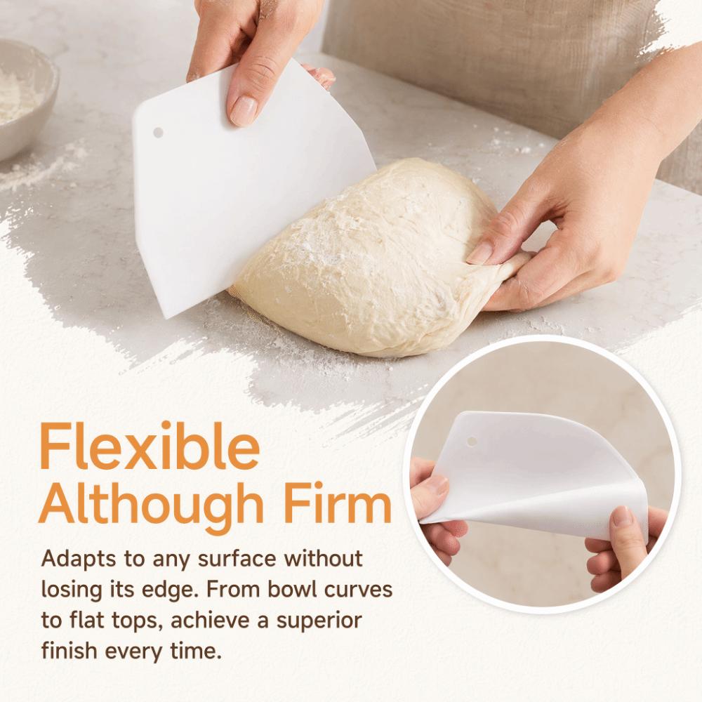 Flexible Dough Cutter Non-Stick Cake Scraper Multifunction Pastry Tool  Rice Roll Prep