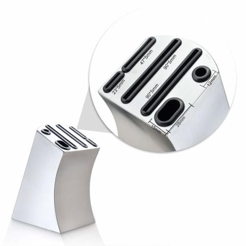 Stainless Steel Knife Stand, Knife Rack, Holds Deba Knives, Case, Holder, Kitchen Storage, Multi-Purpose, Antibacterial, Kitchen Utensils
