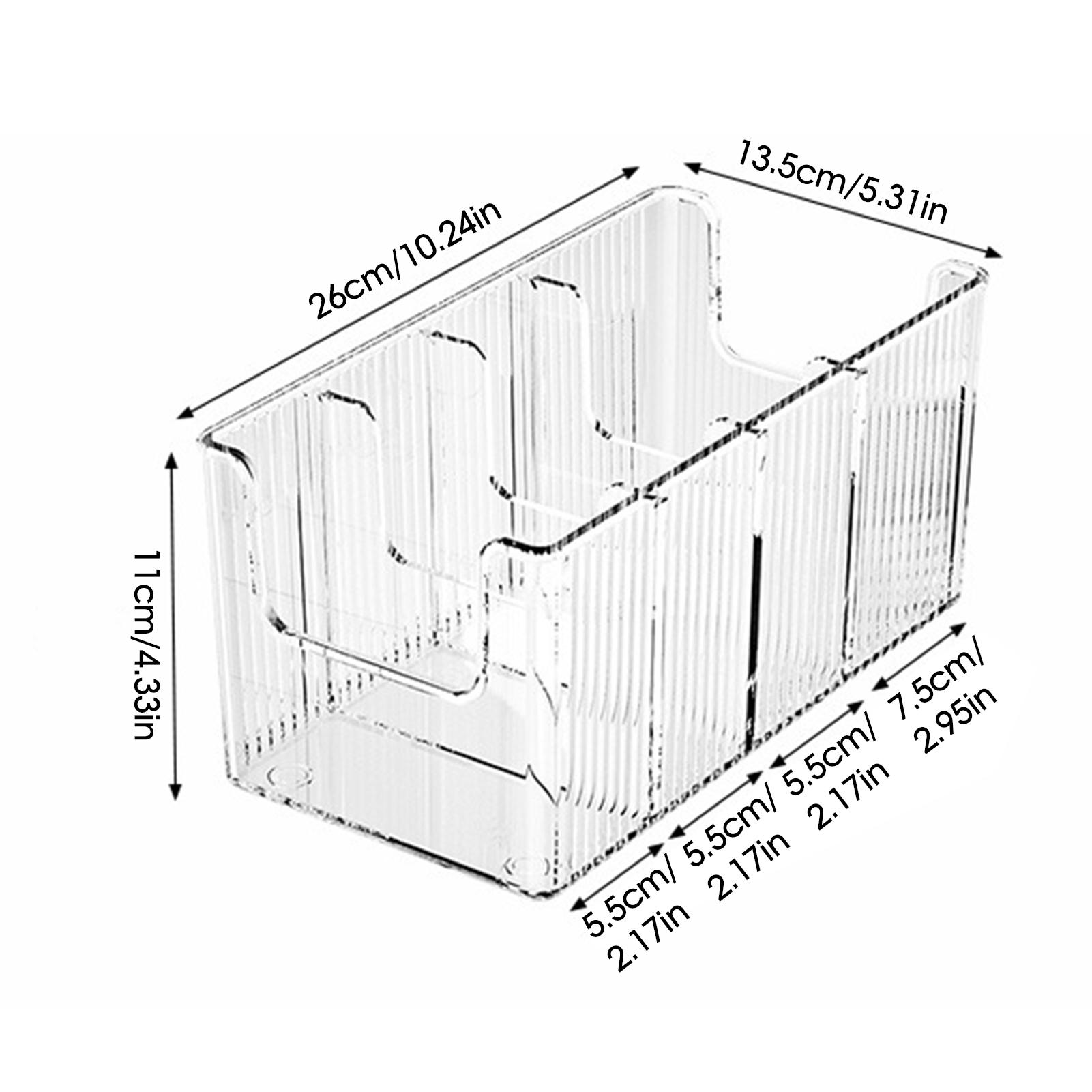 

Belt Organizer Box Belt Storage Rack for Closet and Drawer Save Space Tie Jewelry and Belt Acrylic Display Case for Men Women
