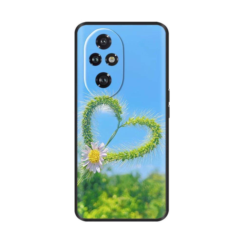 Für Honor 200 Pro Hülle Niedlich Weich Silikon TPU Coque Funda für Honor 200 Pro honor200 Handyhülle Schwarz Capas Für Honor 200 Lite