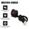 Dirt Bike Handlebar Switch for Hawk 250,Left Electric Motorcycle Light Turn Signal Horn Button for Hawk250