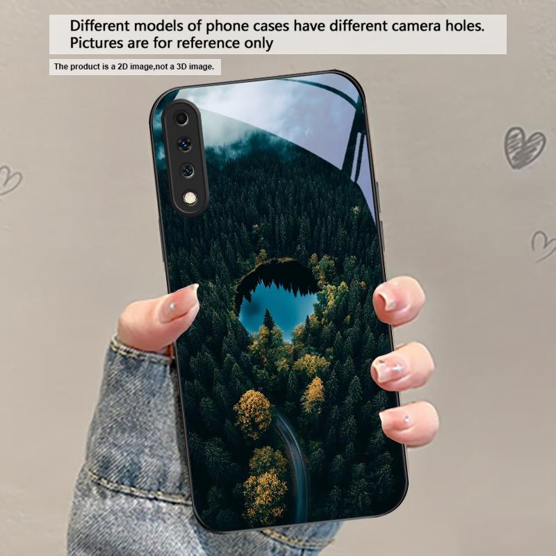 Forest Stream Pattern For Samsung Galaxy A30 A31 A32 A33 A34 A35 A42 A30s A20 A25 A26 A51 A56 A54 A72 A73 A70 Glass Phone Case