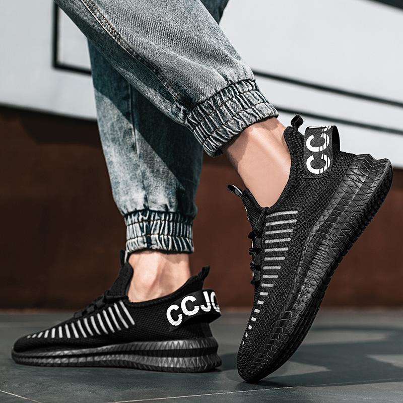 Printemps/été nouvelles chaussures décontractées respirantes pour hommes tendance chaussures de sport sauvages chaussures de course décontractées