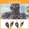 Deadpool Wolverine Best Friends Heart Geometric Alloy Necklace Red Yellow Cartoon Gift