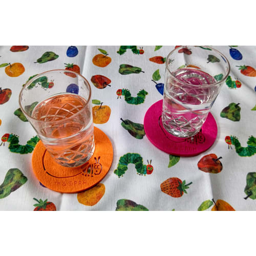 Very Hungry Caterpillar Felt Coaster Set of 5 (Fruit)