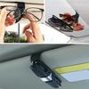 1PC Sunglasses Car Glasses Holder Holder Clip 180 Degree Sunglasses Holder Sun Visor Sunglasses Holder Car Vehicle Accessories