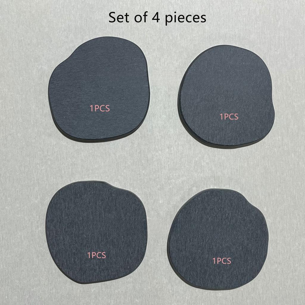 4PCS/8pcs Diatomite Coasters Set Unique Absorbent Drink Coasters Modern Desk Cup Mats for Office Home Use