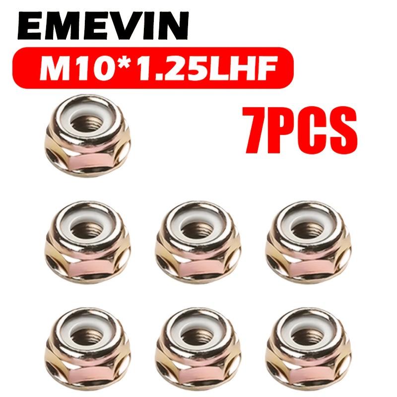 M12*1.75 LHF Left-Hand Thread Anti-Loosening Nut for Lawnmowers
