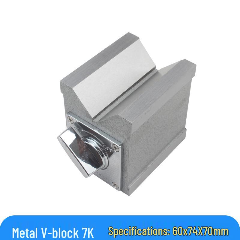 Switchable V-Type Magnetic Dial Indicator Holder with Strong Magnetic Base for Wire EDM