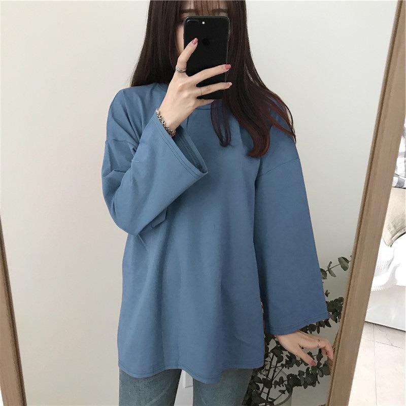 Women's Top Long Sleeved T-shirt Base Shirt