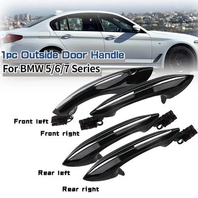 Przednia tylna zewnętrzna klamka drzwi samochodu Comfort Access Keyless Go dla BMW serii 5 7 F07 F10 F11 F01 F02 520 525 530 535 51217231931