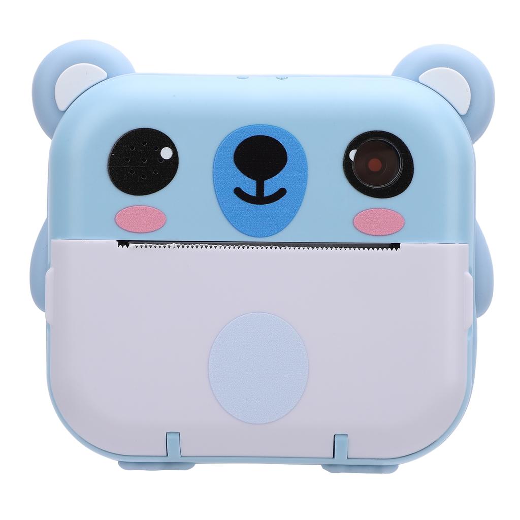 Print Camera with Print Paper 2 Inch 320x240   Screen 1080P Music Games 1000mAh   Print Digital Camera for Kids Present